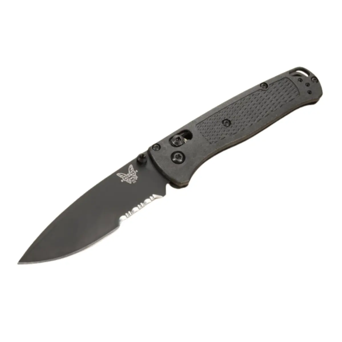 Benchmade - Bugout Black Serrated 535Sbk-2 Cf-Elite Handle 1
