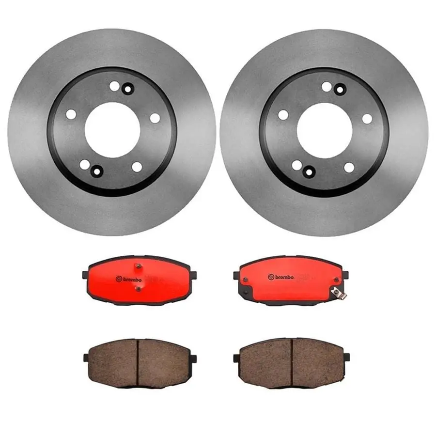 Brembo Kt00918 Brake Pad And Rotor Replacement Kit – Full Axle Set 1