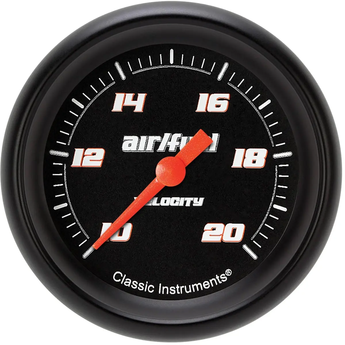 Classic Instruments Velocity Series Black-Anodized Gauges With Blue Illumination (Vs394Bbpf) 1