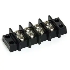 Cole Hersee - 6 Gang Individual Feed Screw Terminal Block 1