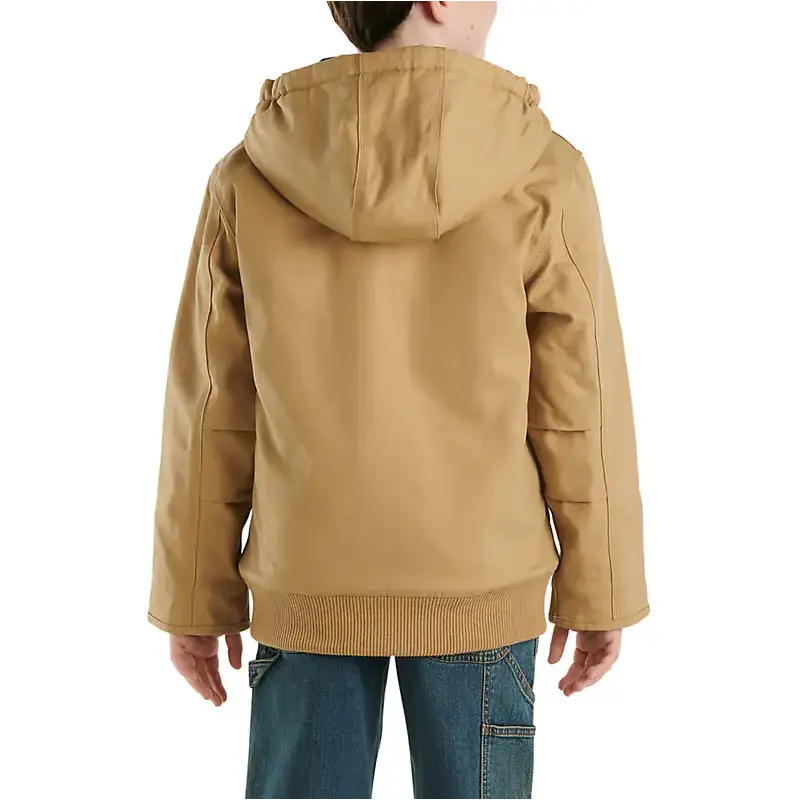 Carhartt - Boys Canvas Insulated Hooded Active Jacket 1