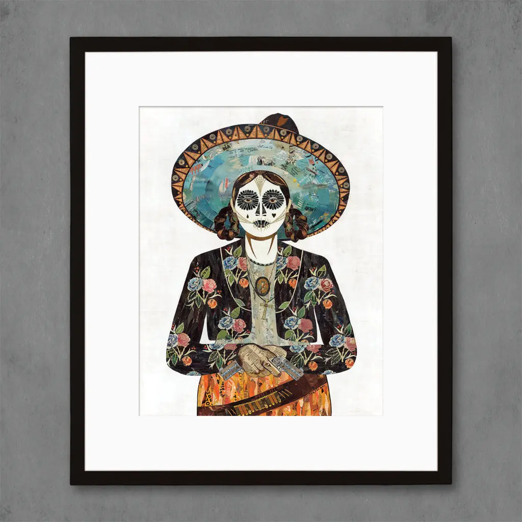 Señorita (Flores) Limited Edition Paper Print 3