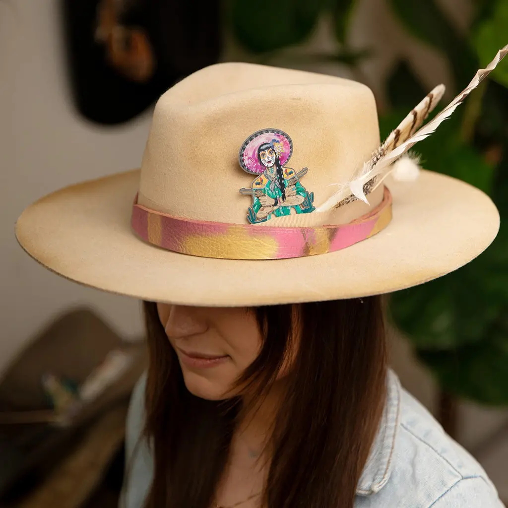 Pink Cowgirl Hat Trick 1