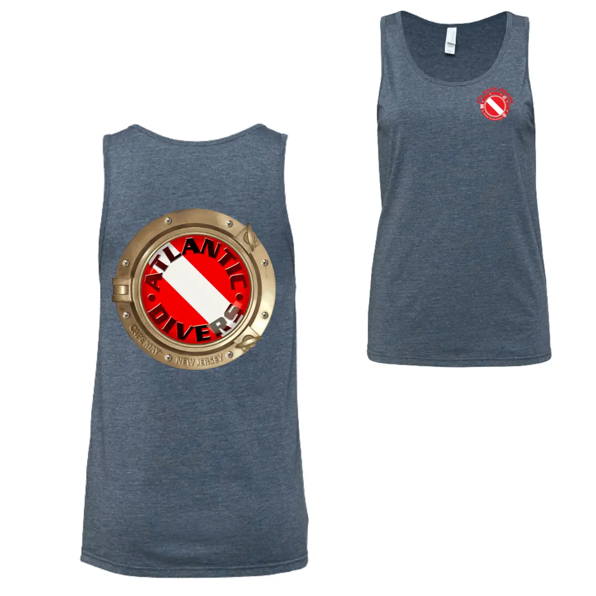 Atlantic Divers Tri-Blend Tank Top 2