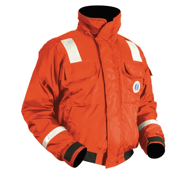 Mustang Survival - Classic Floatation Bomber Jacket With Reflective Tape 1