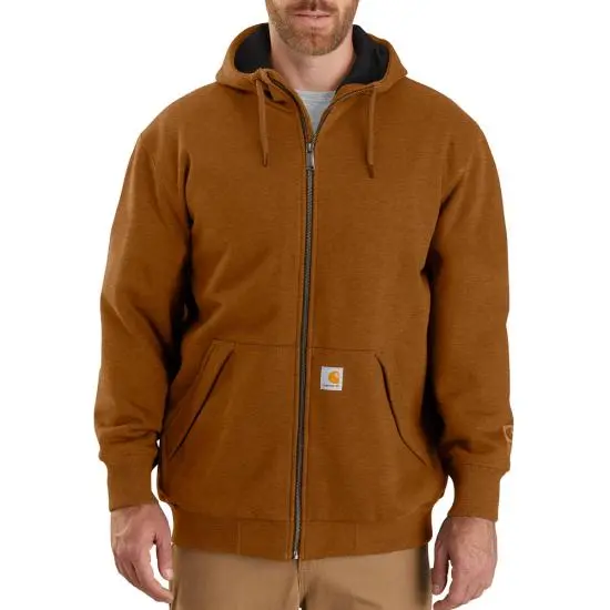 Carhartt - Rain Defenderâ® Loose Fit Midweight Thermal-Lined Full-Zip Sweatshirt 4