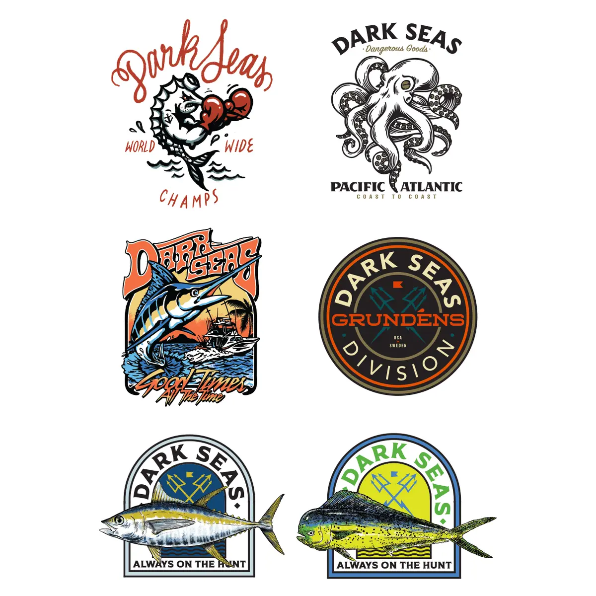 Dark Seas - Fishing Series Pack Iii 1