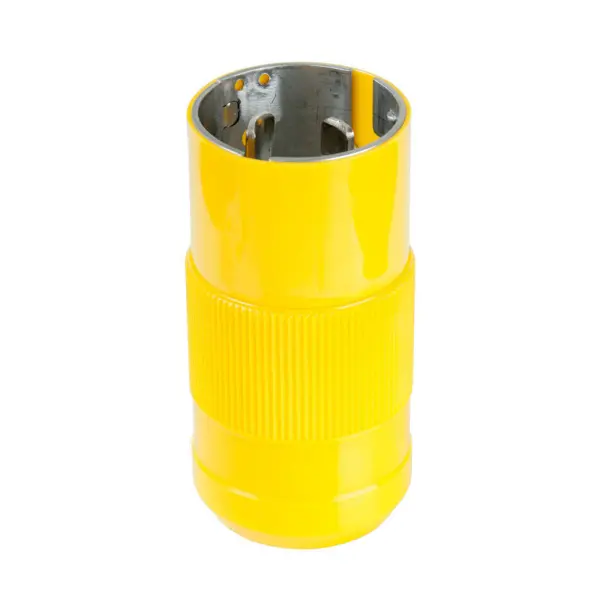 Marinco - Male Plug, 50A 125/250V, Yellow 1