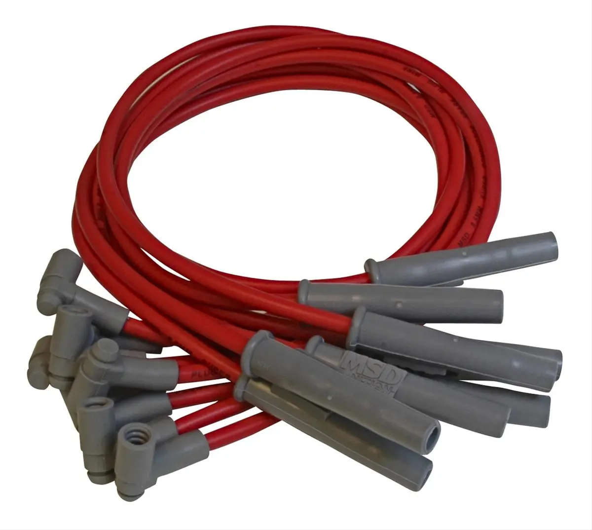 Msd 8.5Mm Super Conductor Spark Plug Wire Set – Low-Resistance, Race-Ready (Part #31869) 1