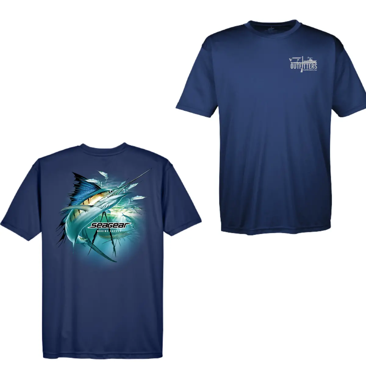 Sea Gear Outfitters Sailfish UV-Protective Short Sleeve Sun Shirt