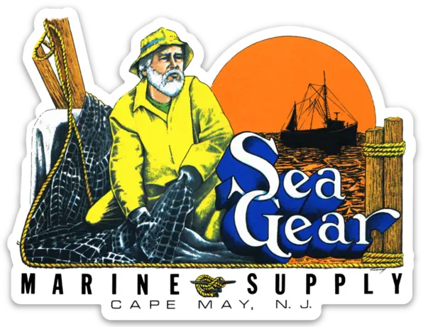 Sea Gear Old Man Decal 1