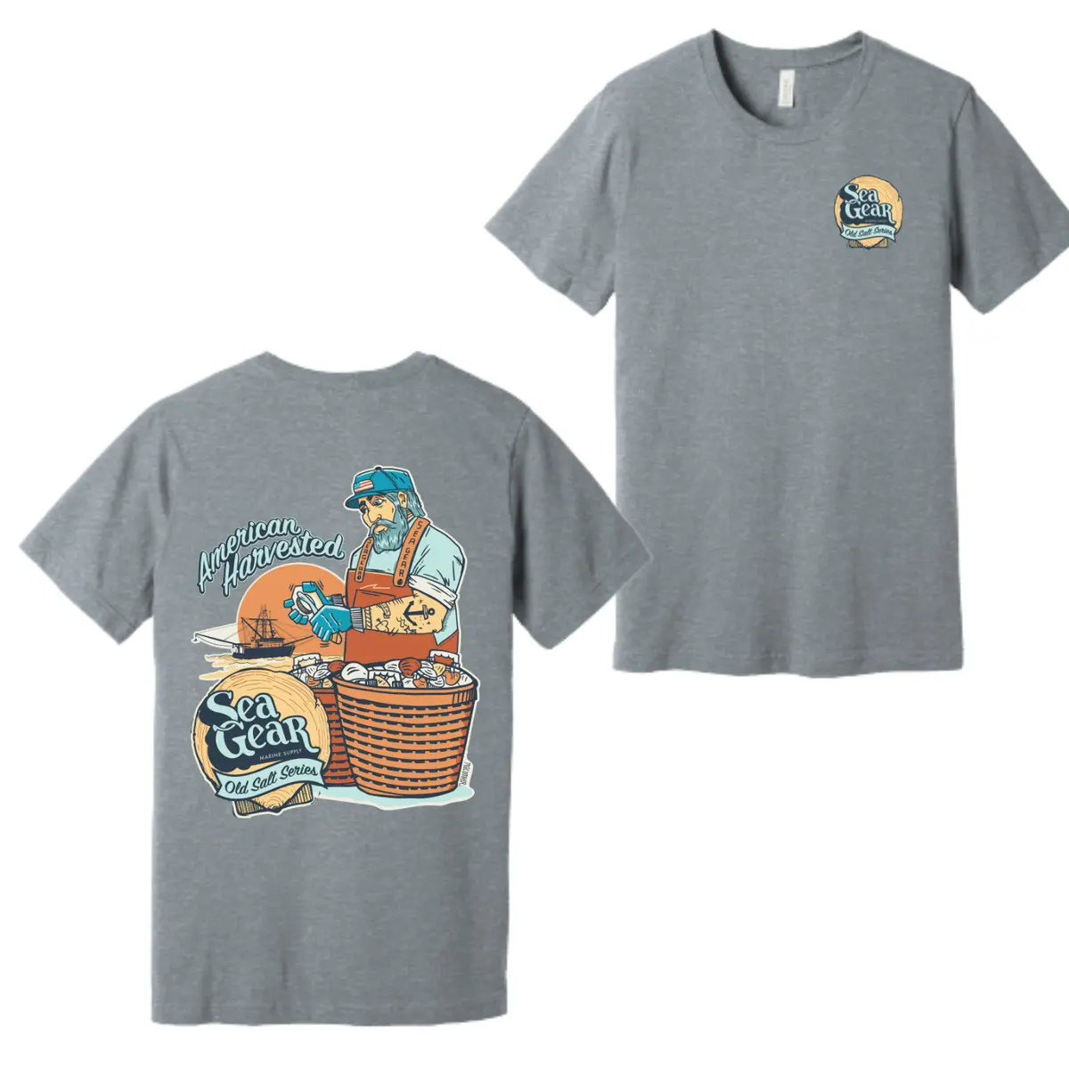 Sea Gear - Old Salt Tri-Blend Short Sleeve 1