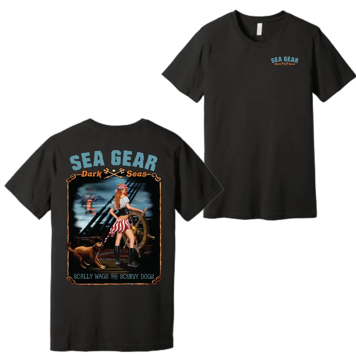 Sea Gear - Opie Dog Tri-Blend Short Sleeve 1