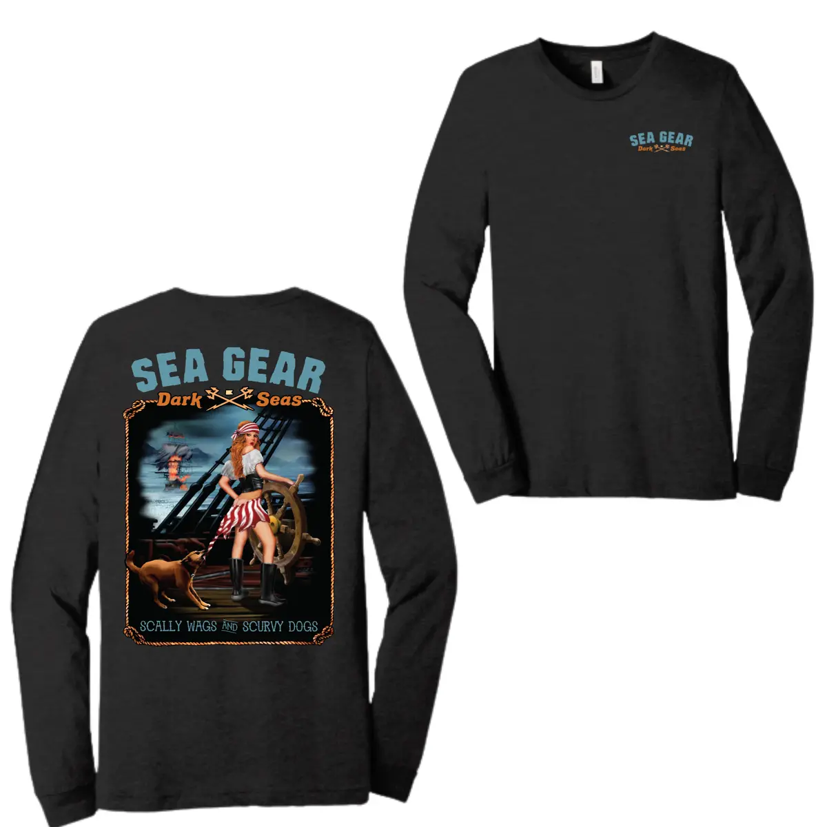 Sea Gear - Opie Dog Tri-Blend Long Sleeve 1