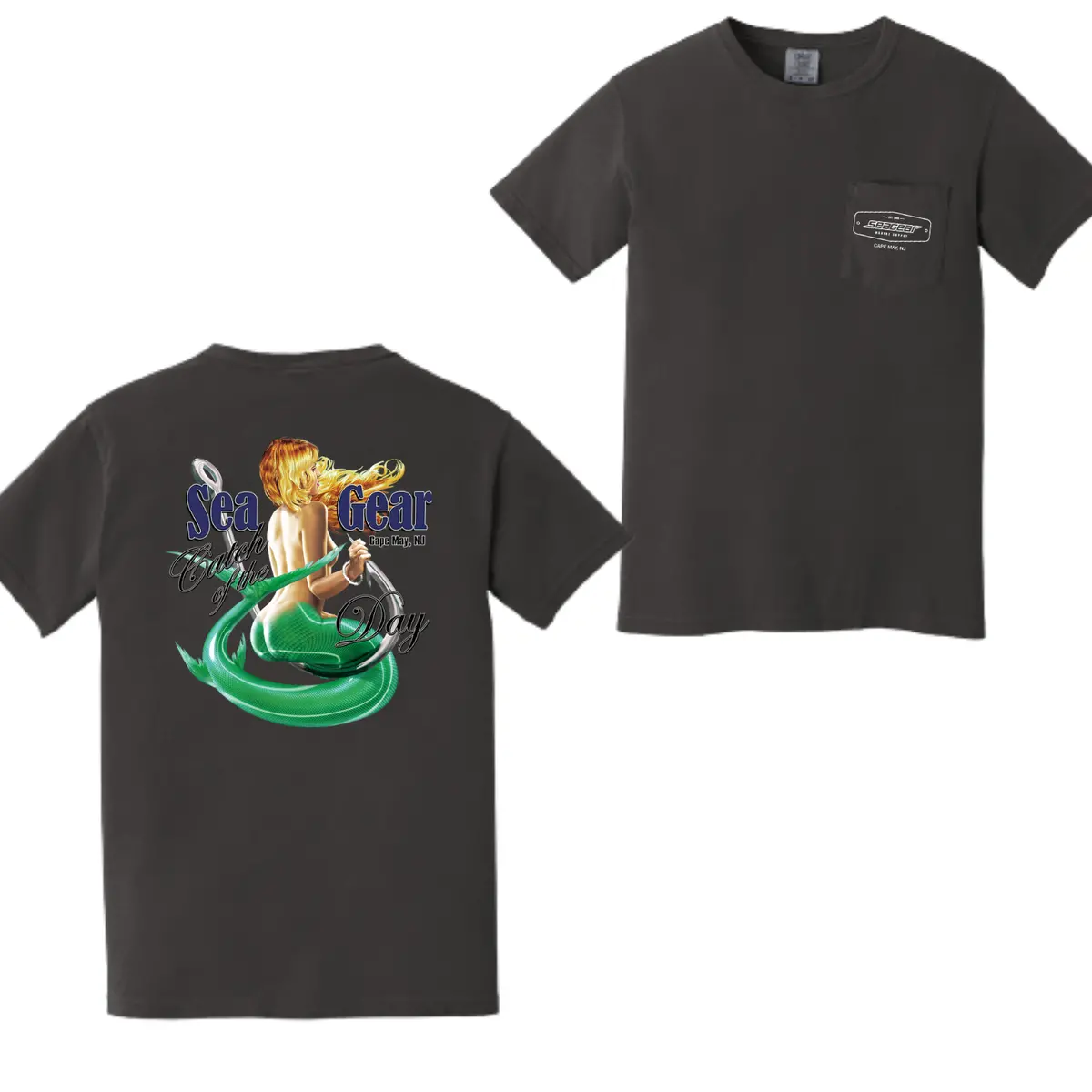 Sea Gear Catch of the Day Heavyweight T-Shirt – Dark Colors