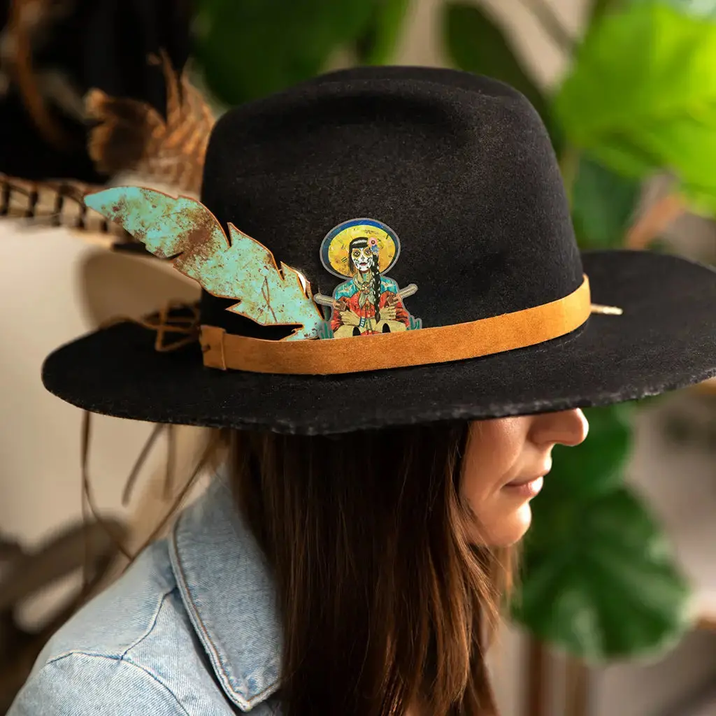 Red Cowgirl Hat Trick 1