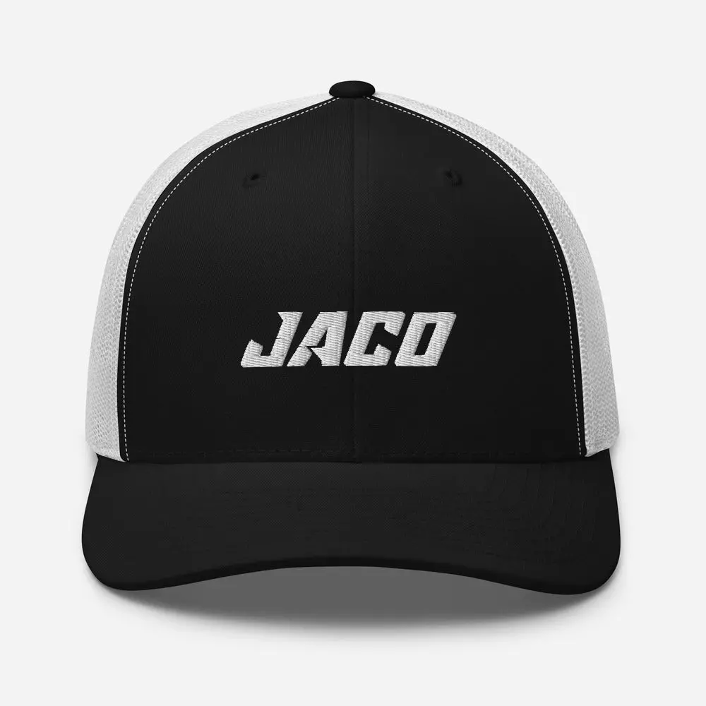 Mesh Baseball Cap (White/Black) 1
