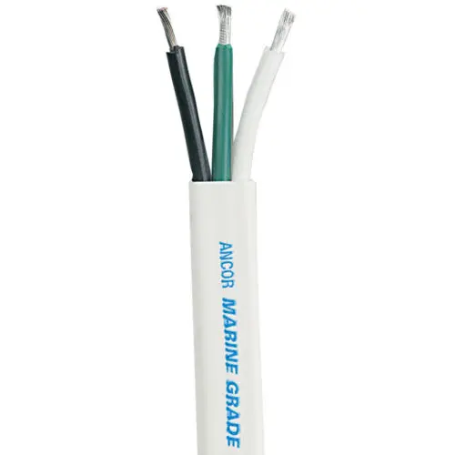 Ancor - 12/3 Standard Tinned Triplex Cable - 100 Ft. Spool 1