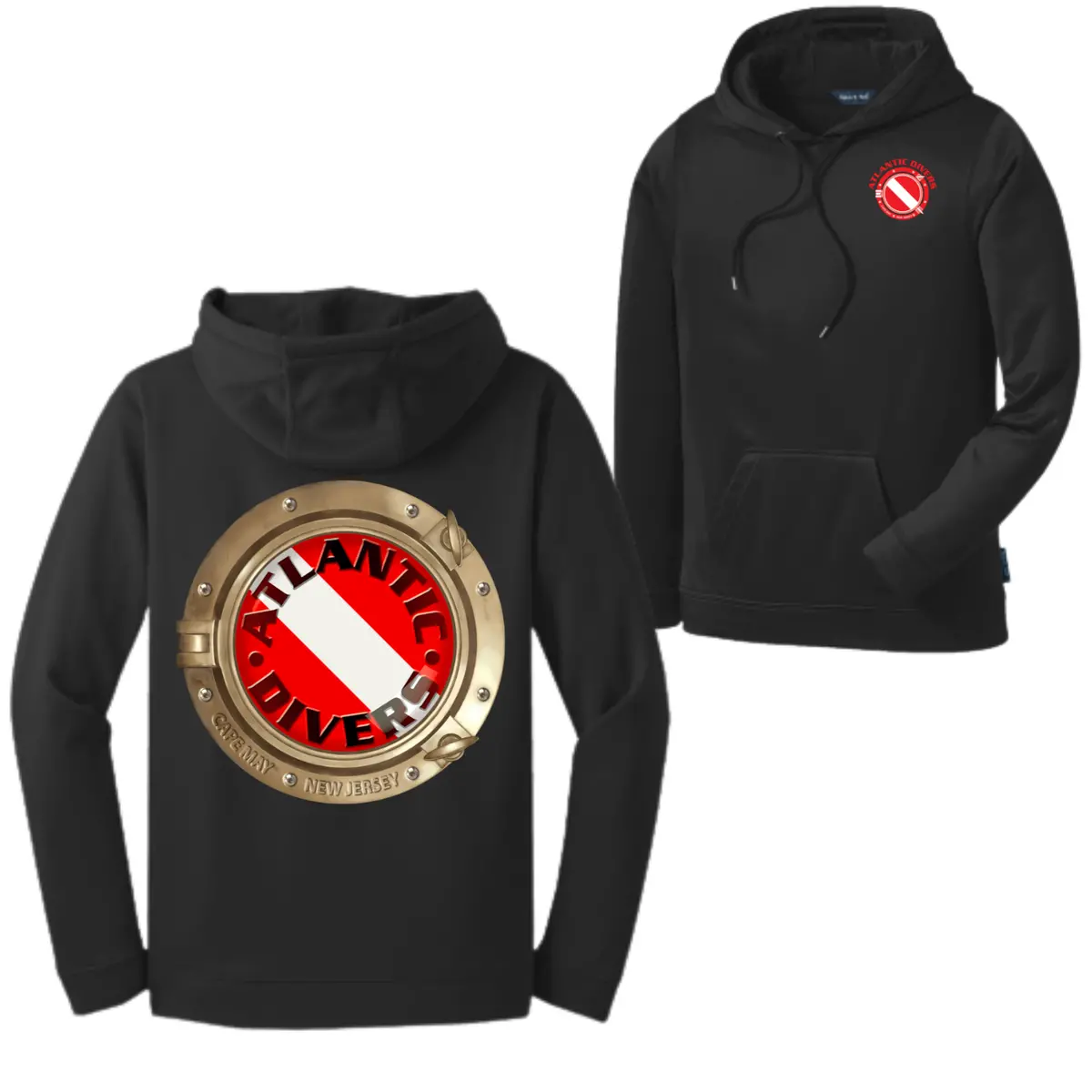 Atlantic Divers Spork-Wick Fleece Hoodie 1