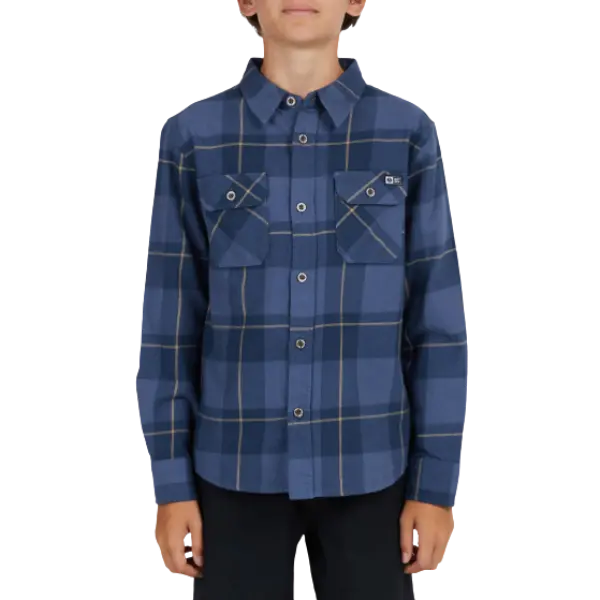 Salty Crew Kids' First Light Flannel Shirt