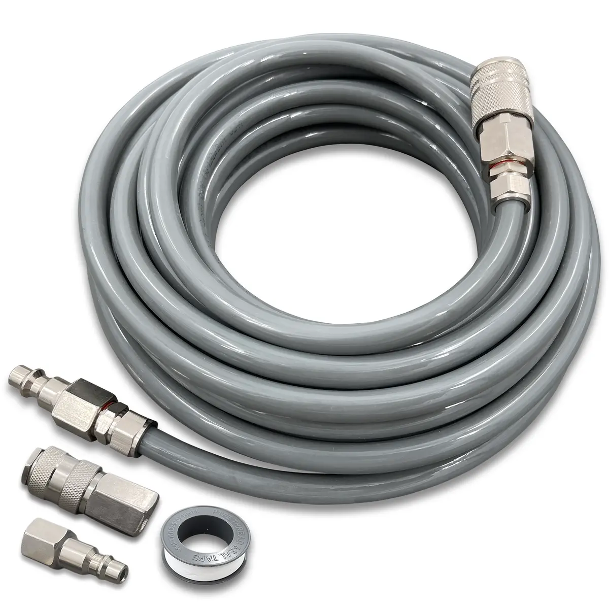 Viperflow Poly Air Hose Kit - 1/4" X 30 Ft. 1