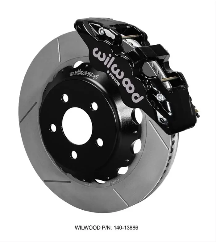Wilwood Aero6 Front Big Brake Kit – 14-Inch Rotors, 6-Piston Calipers (140-13886) 1