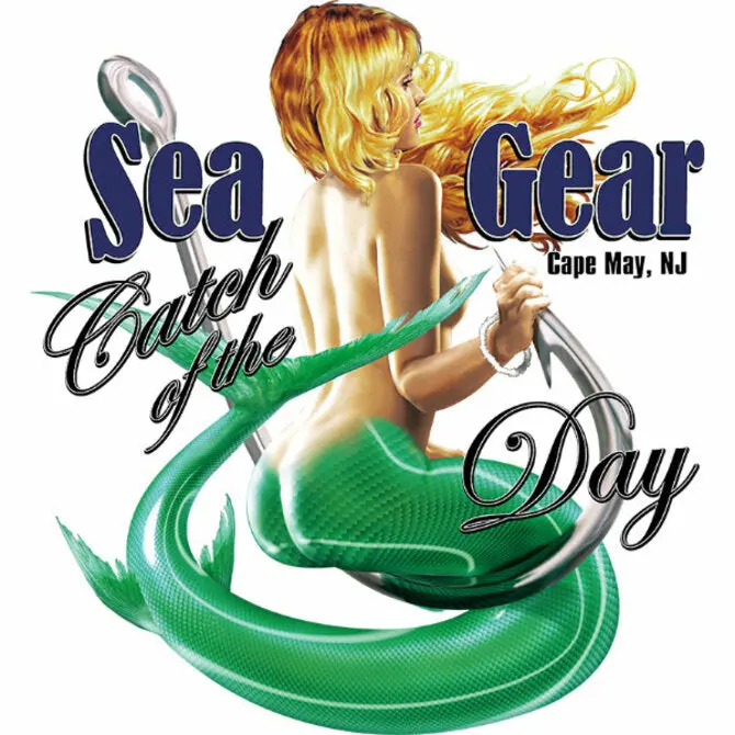 Sea Gear Catch Of The Day Decal 1