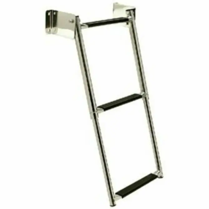 Sea Choice - Stainless Steel Transon Mount 3 Step Ladder 1