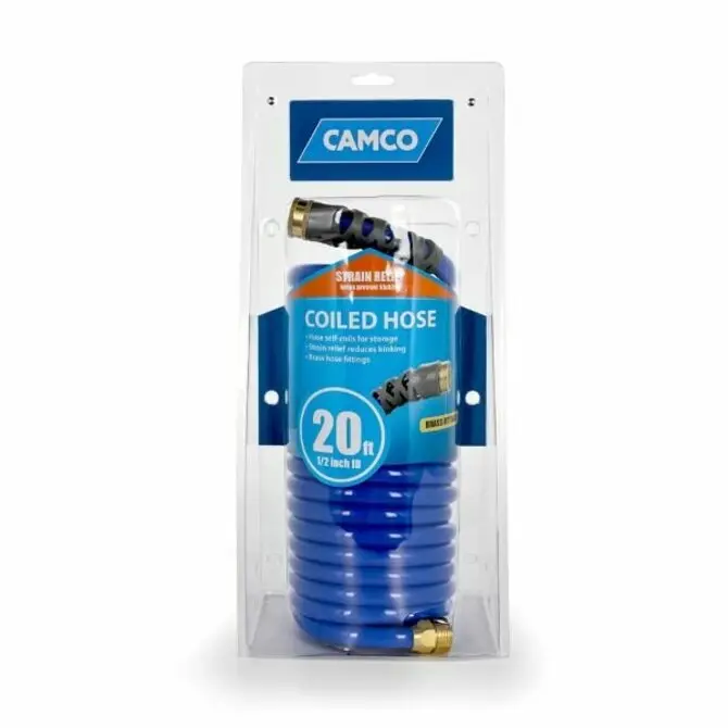 Camco - Coil Hose 20' 1