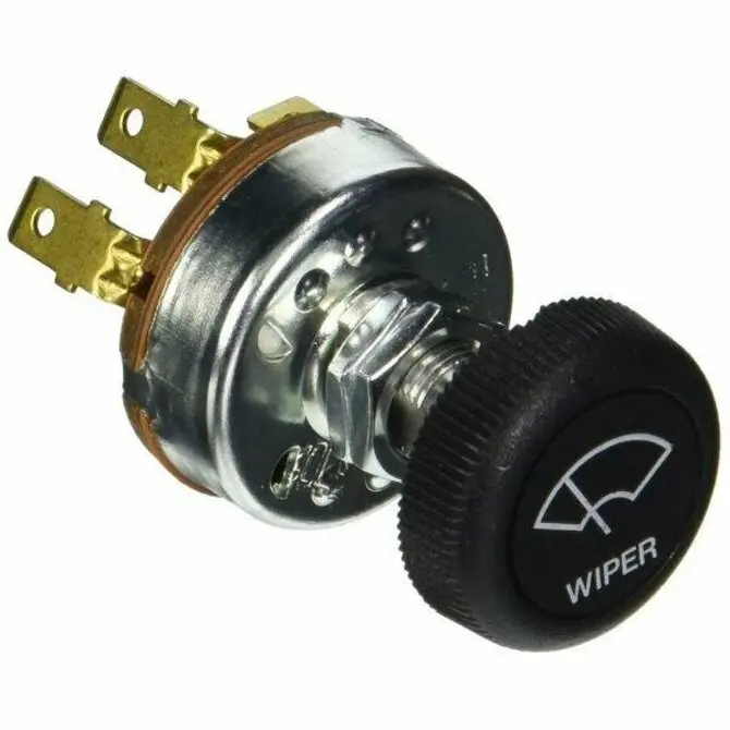 Cole Hersee - Electric Windshield Wiper Switch 3-Position - 12V/24V - 4-Blade 1