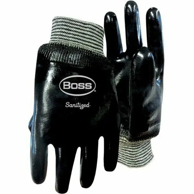 Boss - Chemguard Black Neoprene Knit Wrist 1
