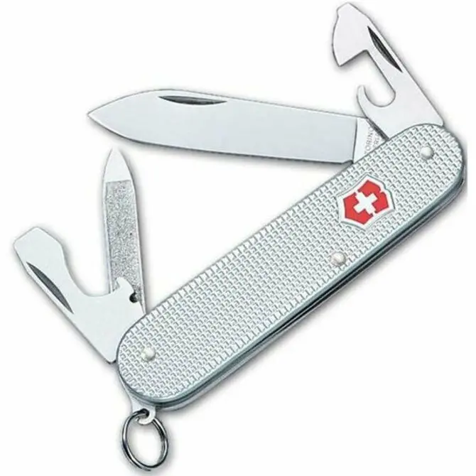 Victorinox - Swiss Army Knife Cadet Silver Alox Knife 1