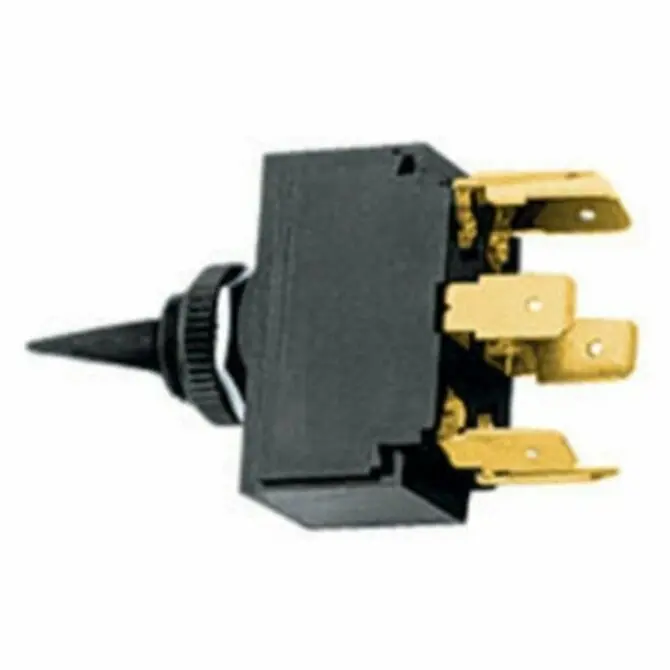 Hubbell - Toggle On/Off/On Dbl. Pole 1