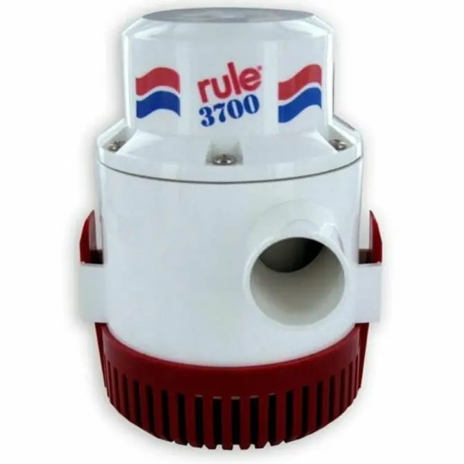 Rule - 12V Electric Bilge Pump, 3700 Gph 1
