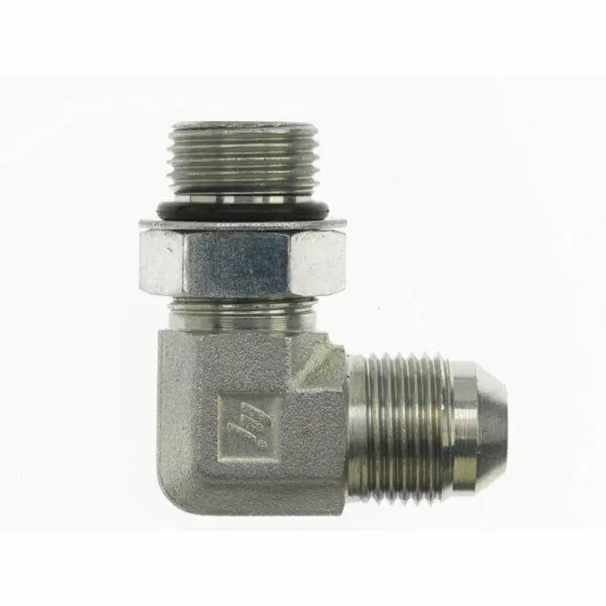 Midland - Male Jic Flare To O-Ring 90Â° Elbow Connector 1