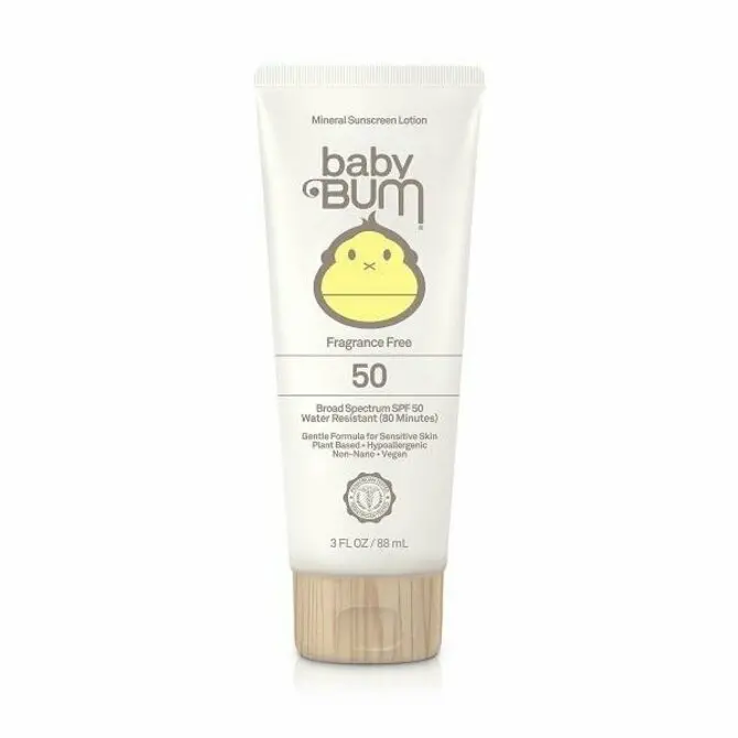 Baby Bum - Mineral Spf 50 Sunscreen Lotion-Fragrance Free 3 Oz 1