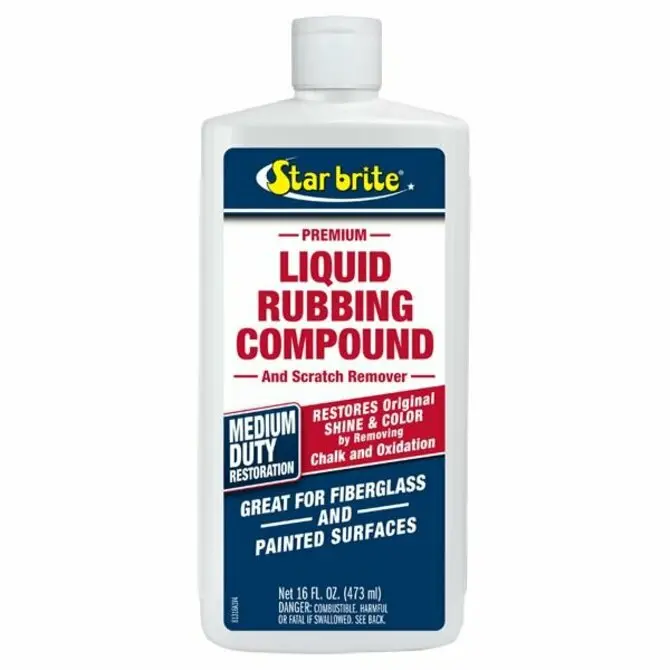 Star Brite - Liquid Rubbing Compound For Medium Oxidation - Pint 1