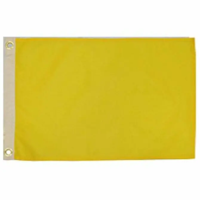 Sea Choice - Solid Yellow Flag 12" X 18" 1
