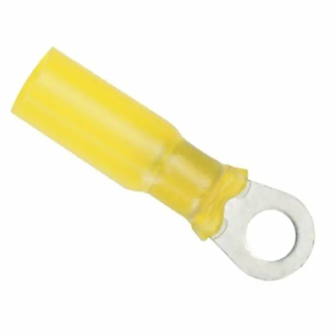 Ancor - 12-10 Gauge - #8 Heat Shrink Ring Terminal - 3-Pack 1