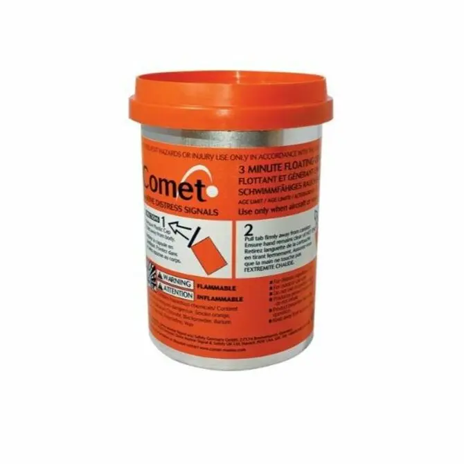 Comet - Orange Smoke Distress Flare Type "D" 1