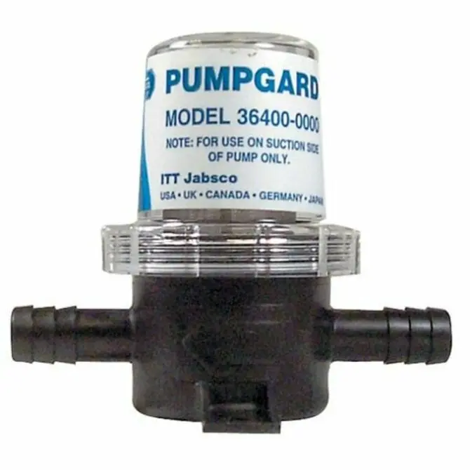 Jabsco - Pumpgard In-Line Strainer 1/2" Hose 1