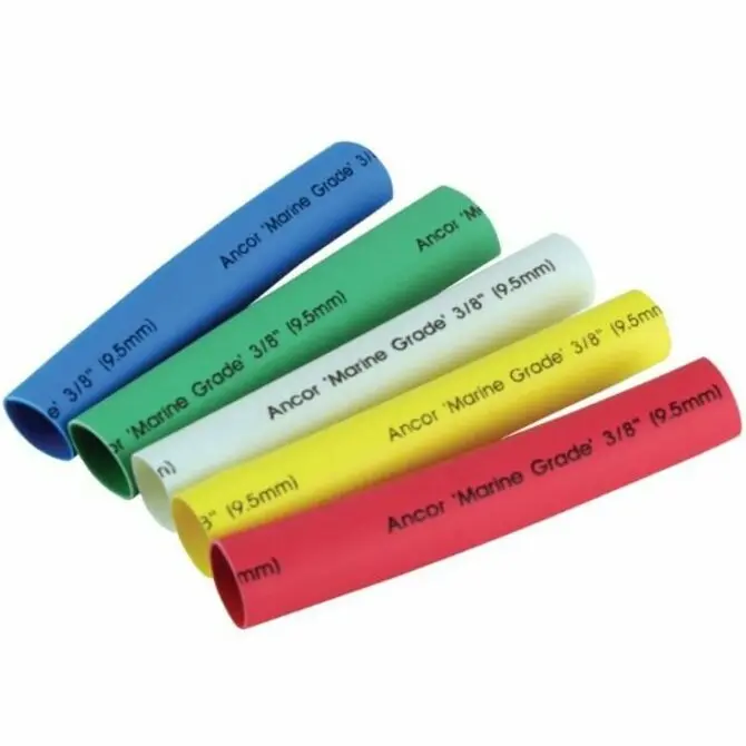 Ancor - Adhesive Lined Heat Shrink Tubing - 5-Pack, 3", 12 To 8 Awg 1