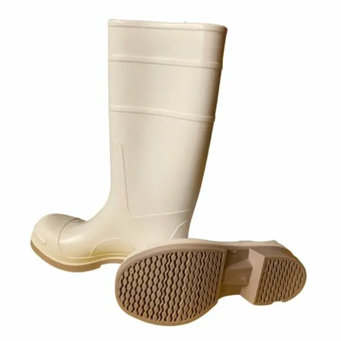 Paclantic - 16" Tall White Boots 1