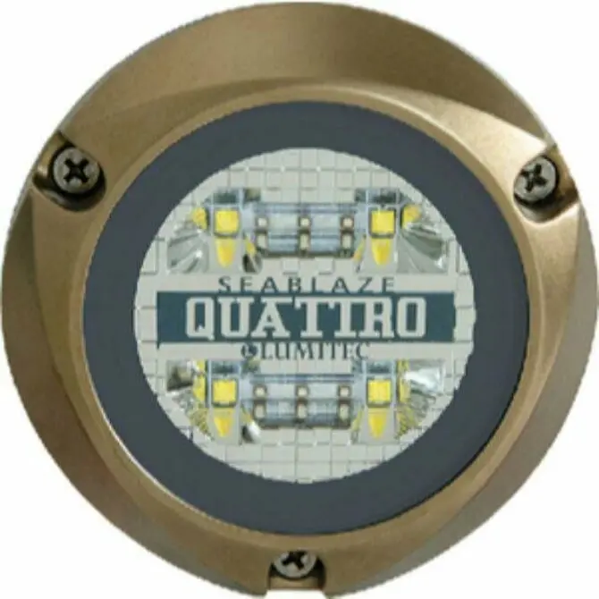 Lumitec - Seablaze Quattro Underwater Light, Bronze, Spectrum Rgbw 1
