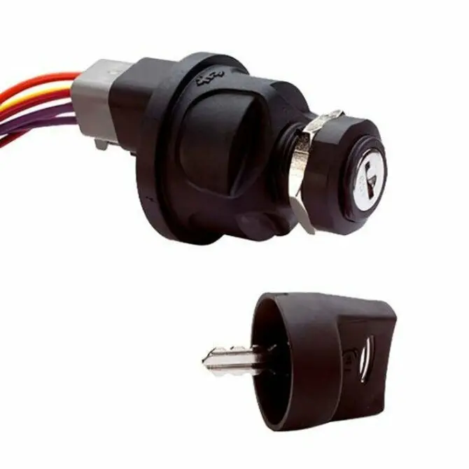 Cole Hersee - Off-Off-Ign/Acc 3-Position Ignition Switch With Deutsch Connector 1