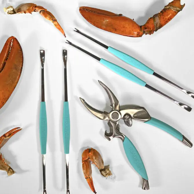Toadfish - Crab & Lobster Seafood Forks 1