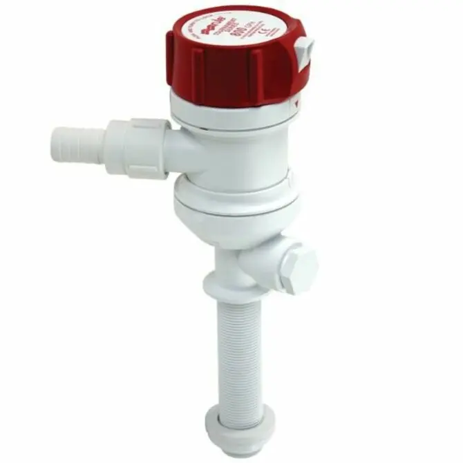 Rule - 'Fc' Tournament Series Livewell/Baitwell Pump With Straight Pickup 800 Gph 1