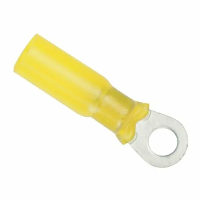 Ancor - 12-10 Gauge - #10 Heat Shrink Ring Terminal - 25-Pack 1