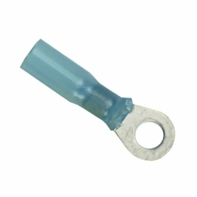 Ancor - 16-14 Gauge - 3/8" Heat Shrink Ring Terminal - 25-Pack 1