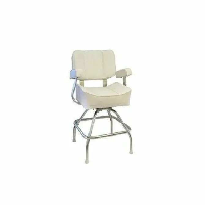 Springfield - Deluxe Captain's Seat And Stand- White White 1
